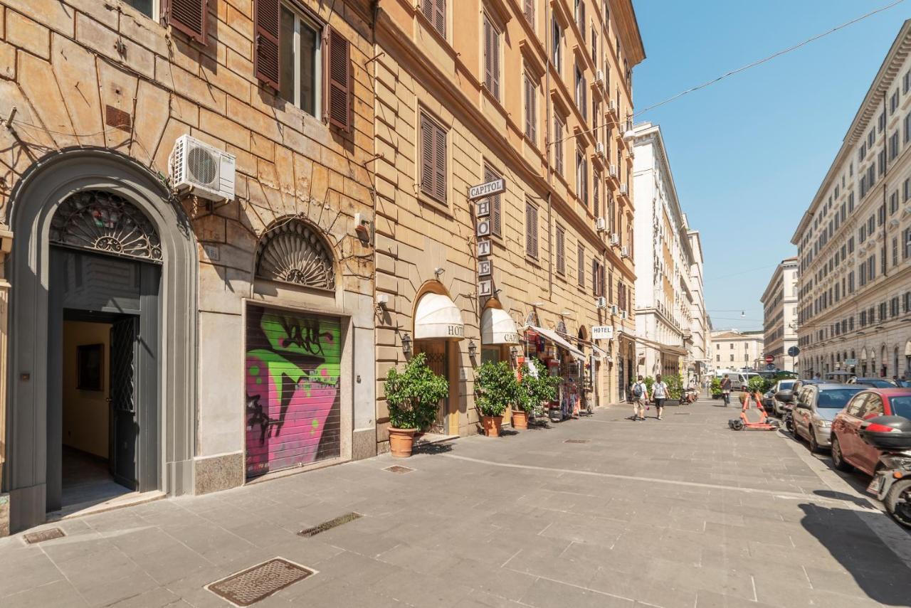 Termini Station Elegant And Roomy Apartment Rom Exterior foto